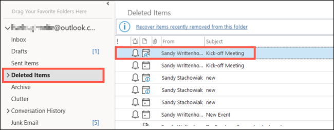 如何在 Microsoft Outlook 中接受以前拒绝的事件