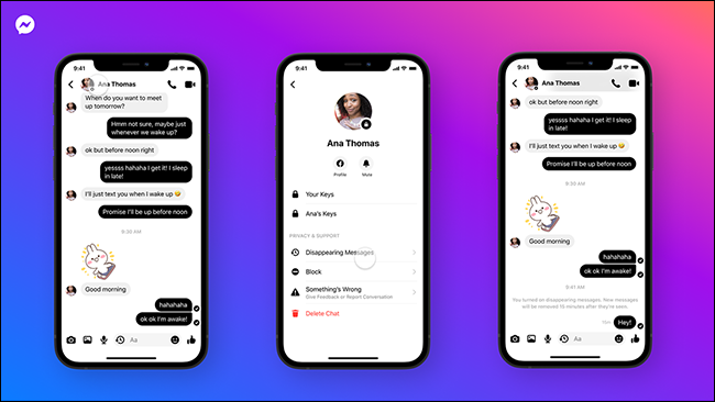 Messenger 为语音和视频聊天提供端到端加密 Messenger 为语音和视频聊天提供端到端加密