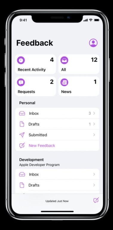 Feedback-Assistant-App-in-Apple-iOS-iPhone