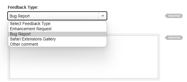 Feedback-Type-Bug-Report-for-Safari-browser
