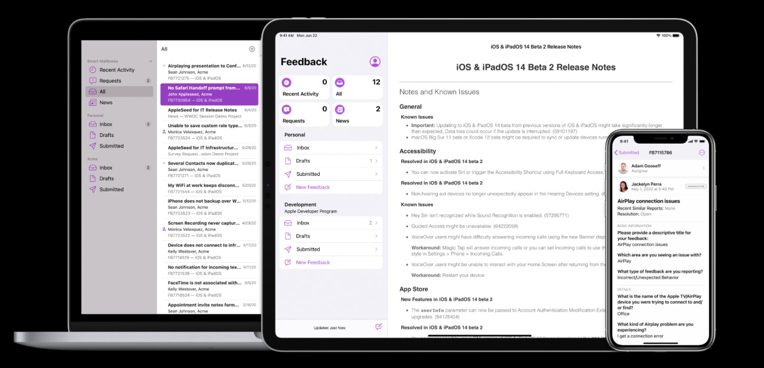 Feedback-assistant-app-in-Apple-Software-System