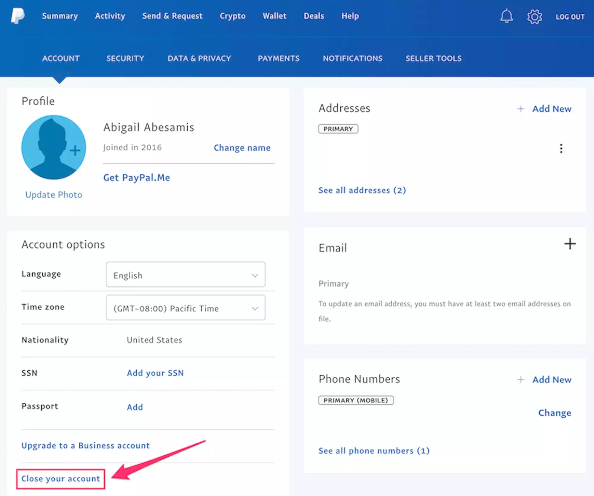 如何删除您的 PayPal 帐户,无论是用于商业用途还是个人用途 如何删除您的 PayPal 帐户,无论是用于商业用途还是个人用途