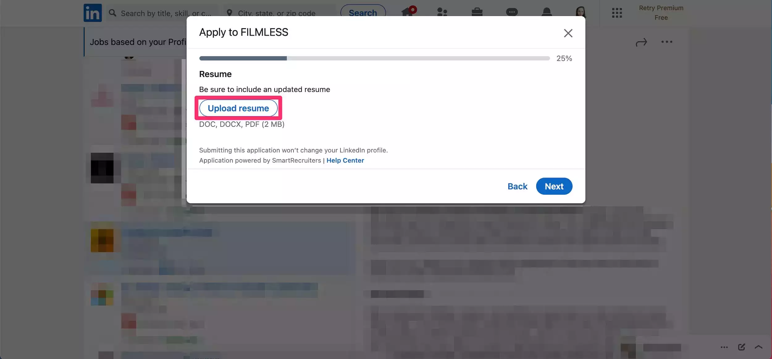 如何在 LinkedIn 个人资料中上传您的简历或将其添加到工作申请中 如何在 LinkedIn 个人资料中上传您的简历或将其添加到工作申请中