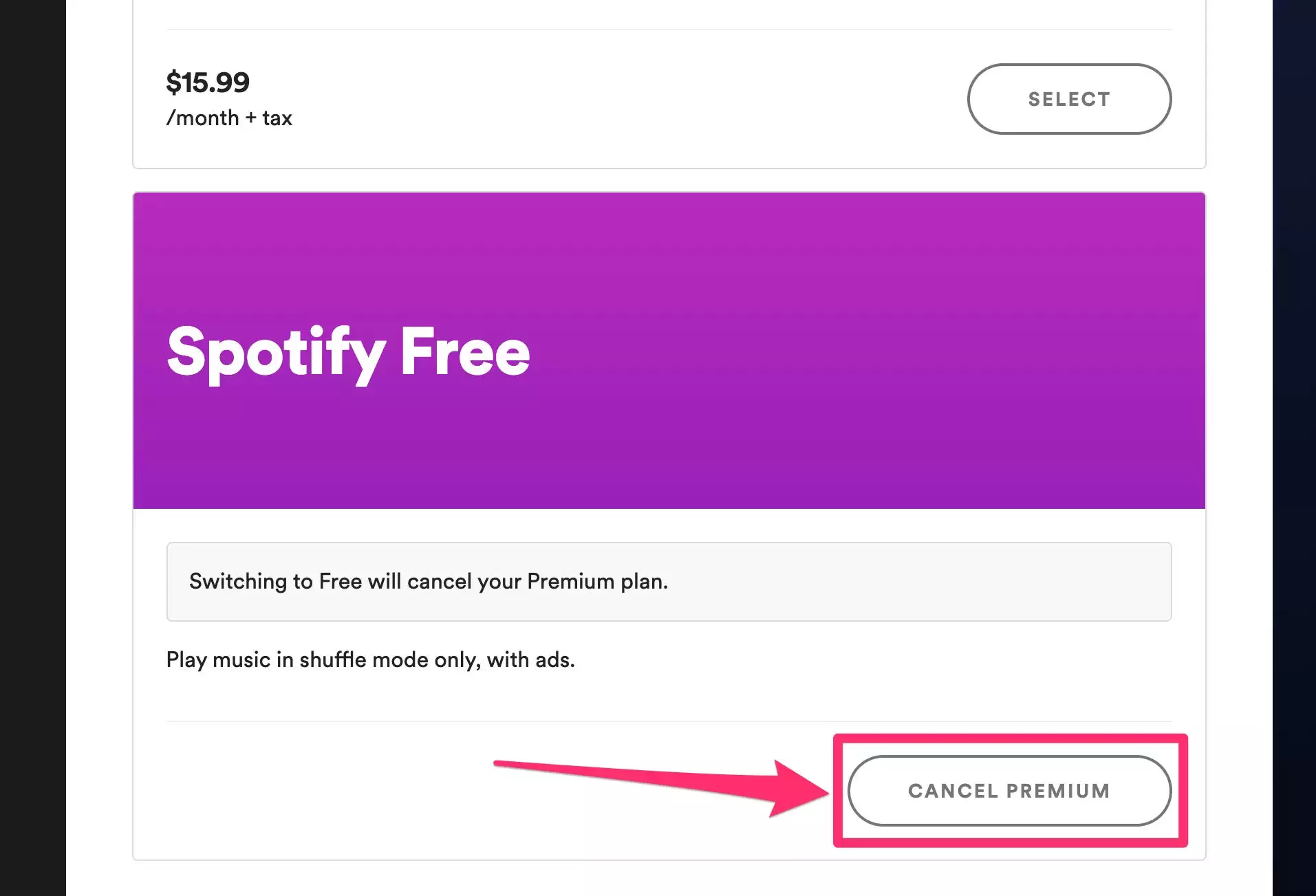 如何取消您的 Spotify Premium 订阅 如何取消您的 Spotify Premium 订阅