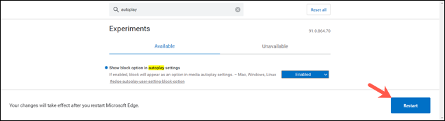 RestartToApply-MicrosoftEdgeAutoplay