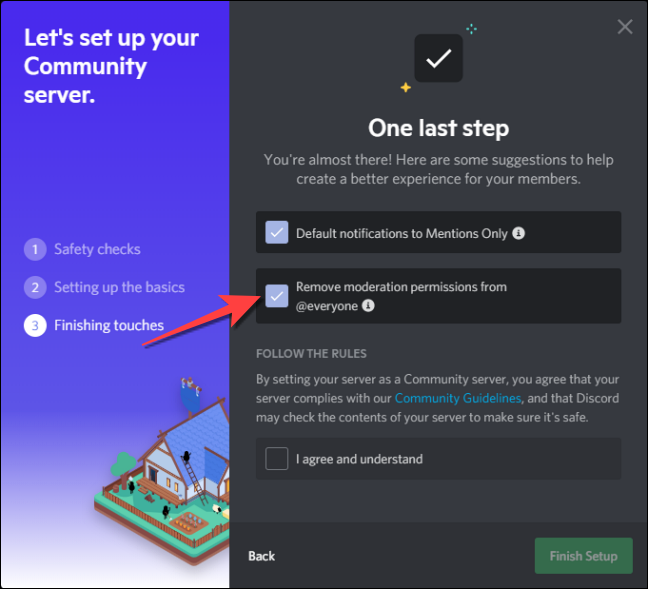 Select-the-box-to-remove-moderation-permission-for-everyone-in-Discord