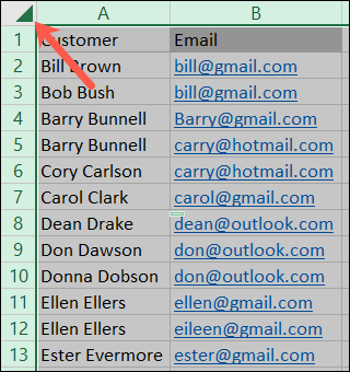 SelectSheetConditionalFormatting-Excel