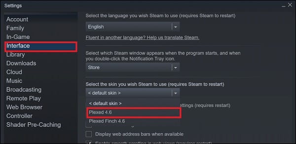 如何在 Windows 10 上安装 Steam 皮肤 如何在 Windows 10 上安装 Steam 皮肤