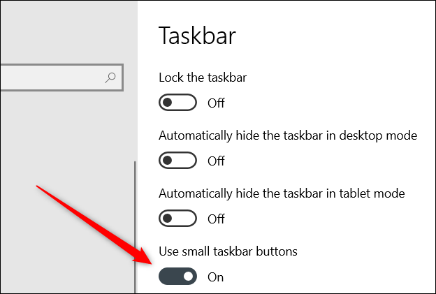 Toggle-the-Use-Small-Taskbar-Icons-slider-to-the-On-position.-1
