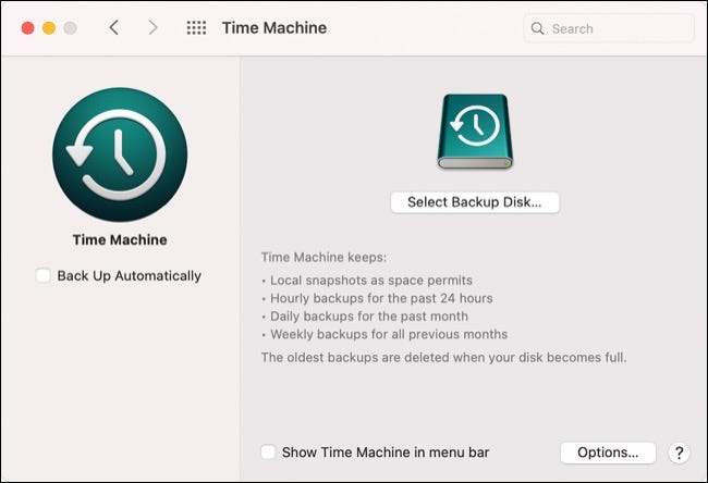 我可以使用 iCloud Drive 进行 Time Machine 备份吗？