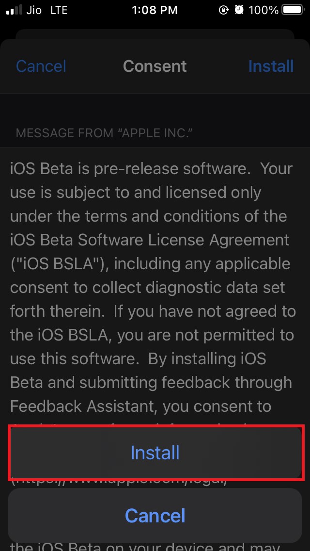 confirm-iOS-15-installtion