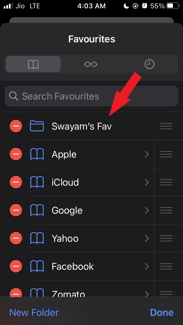 如何在 iPhone 和 iPad 的 Safari 中创建自定义收藏夹文件夹？