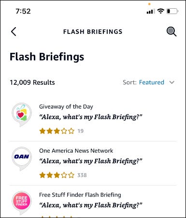 如何设置定制的 Alexa News Flash 简报
