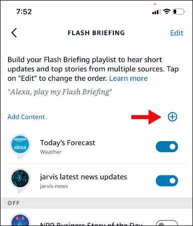 如何设置定制的 Alexa News Flash 简报