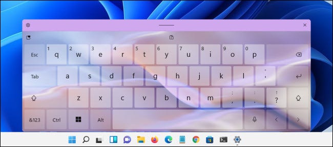 PSA：您可以在 Windows 11 中更改触摸键盘主题