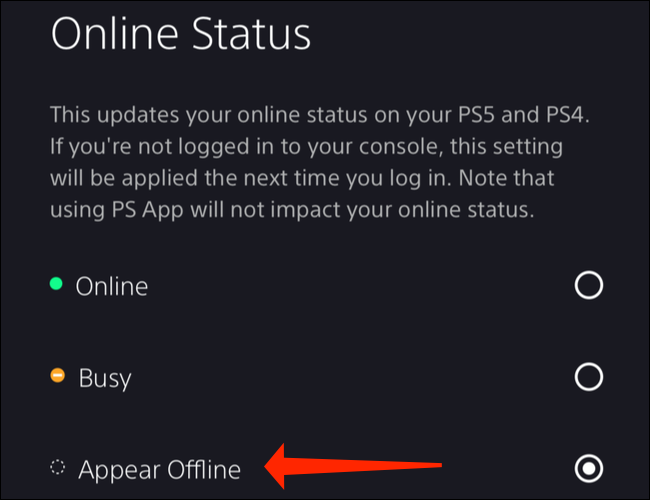 playstation-app-online-status-offline