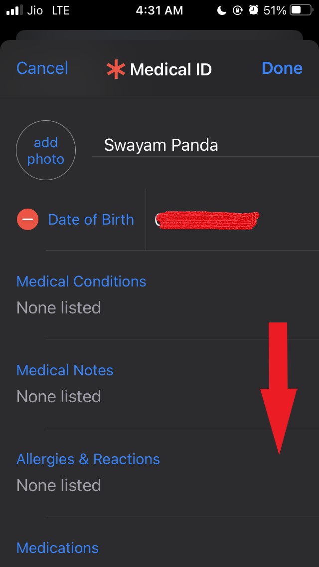 set-up-medical-ID-details