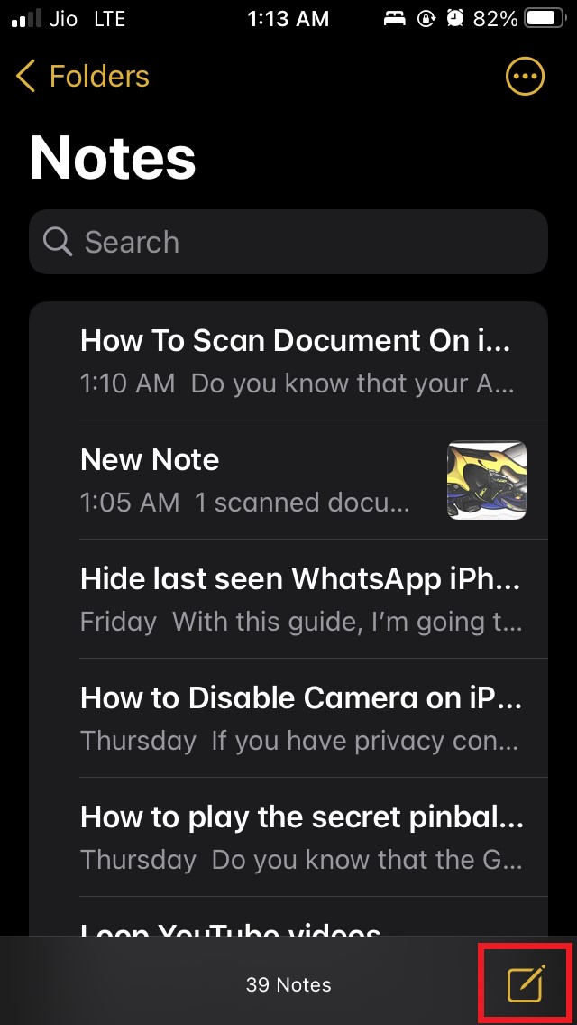 tap-on-create-new-note