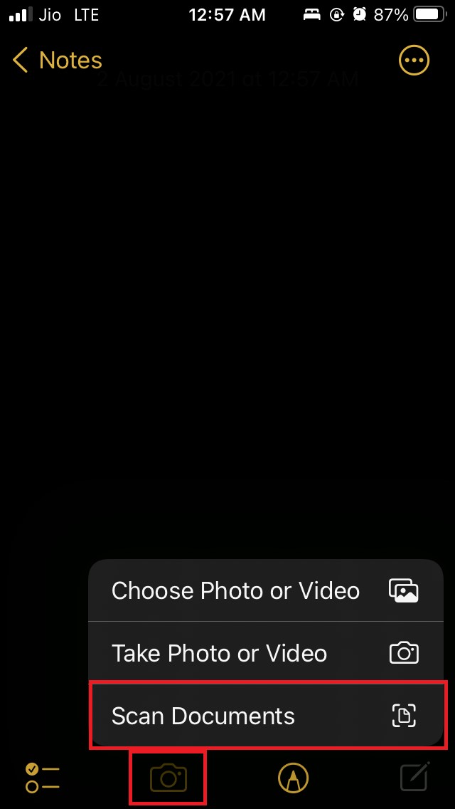 tap-on-scan-documents