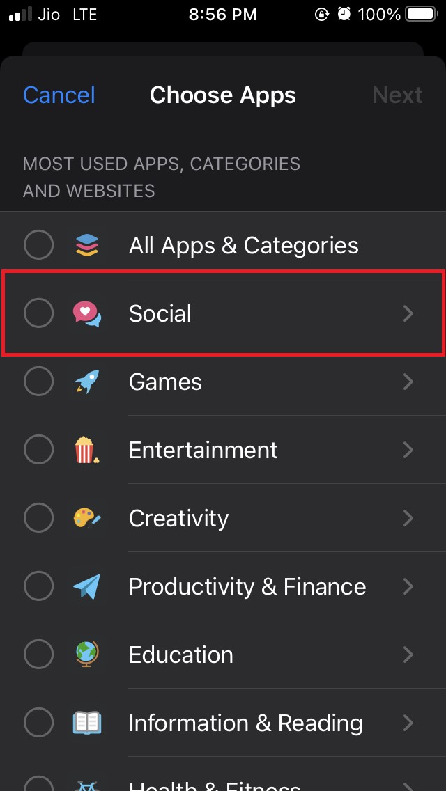 tap-on-the-category-social