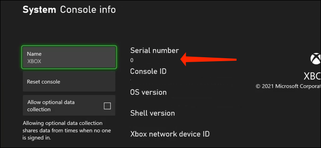 xbox-series-x-serial-number-settings