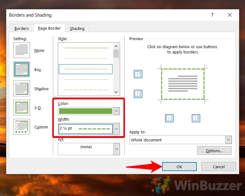 如何在 Microsoft Word 中添加页面边框 如何在 Microsoft Word 中添加页面边框