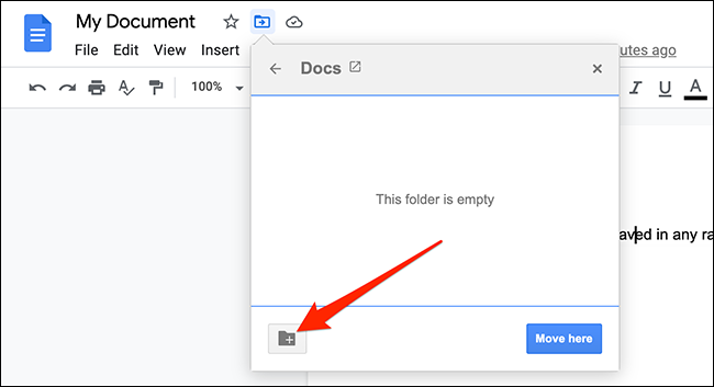 如何在 Google Docs 中创建文件夹 如何在 Google Docs 中创建文件夹