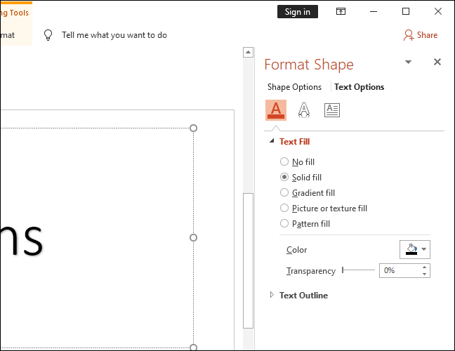 Format-Shape-Column-Opens-On-Right-hand-side