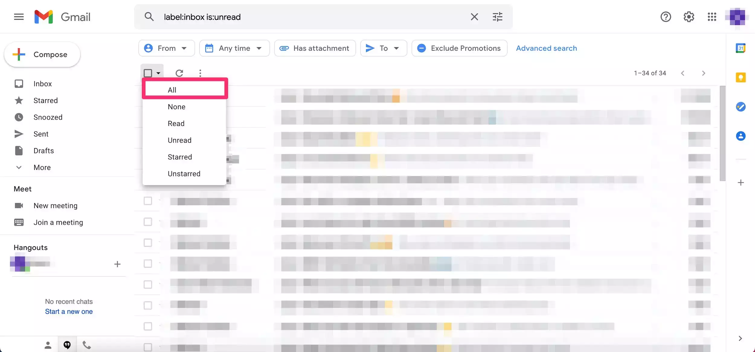 如何在 Gmail 中将所有电子邮件标记为已读 如何在 Gmail 中将所有电子邮件标记为已读