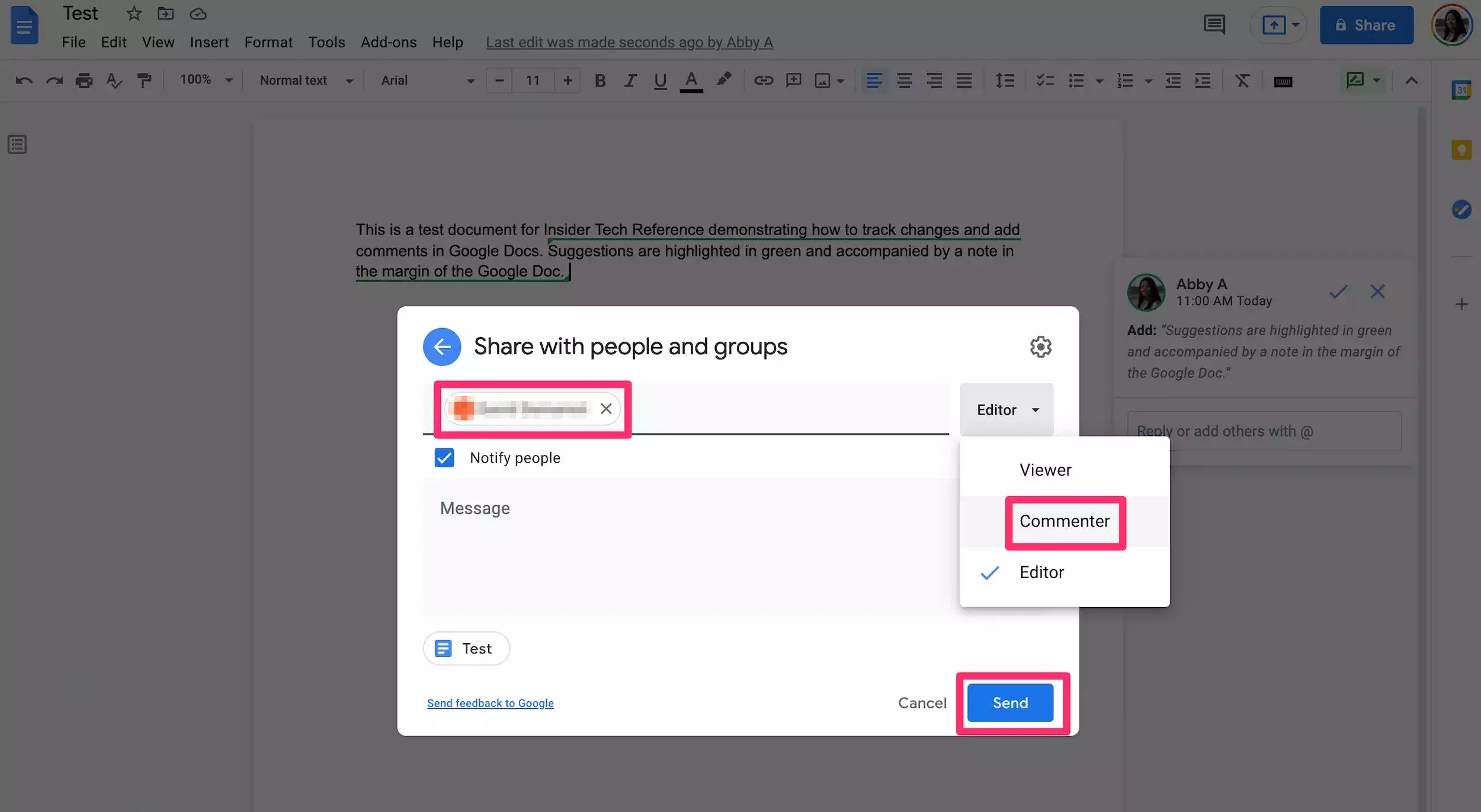 如何使用建议模式在 Google 文档中跟踪更改和添加评论 如何使用建议模式在 Google 文档中跟踪更改和添加评论