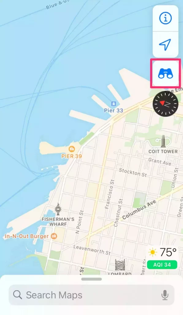 如何使用 Apple 地图环视功能查看选定城市的街景