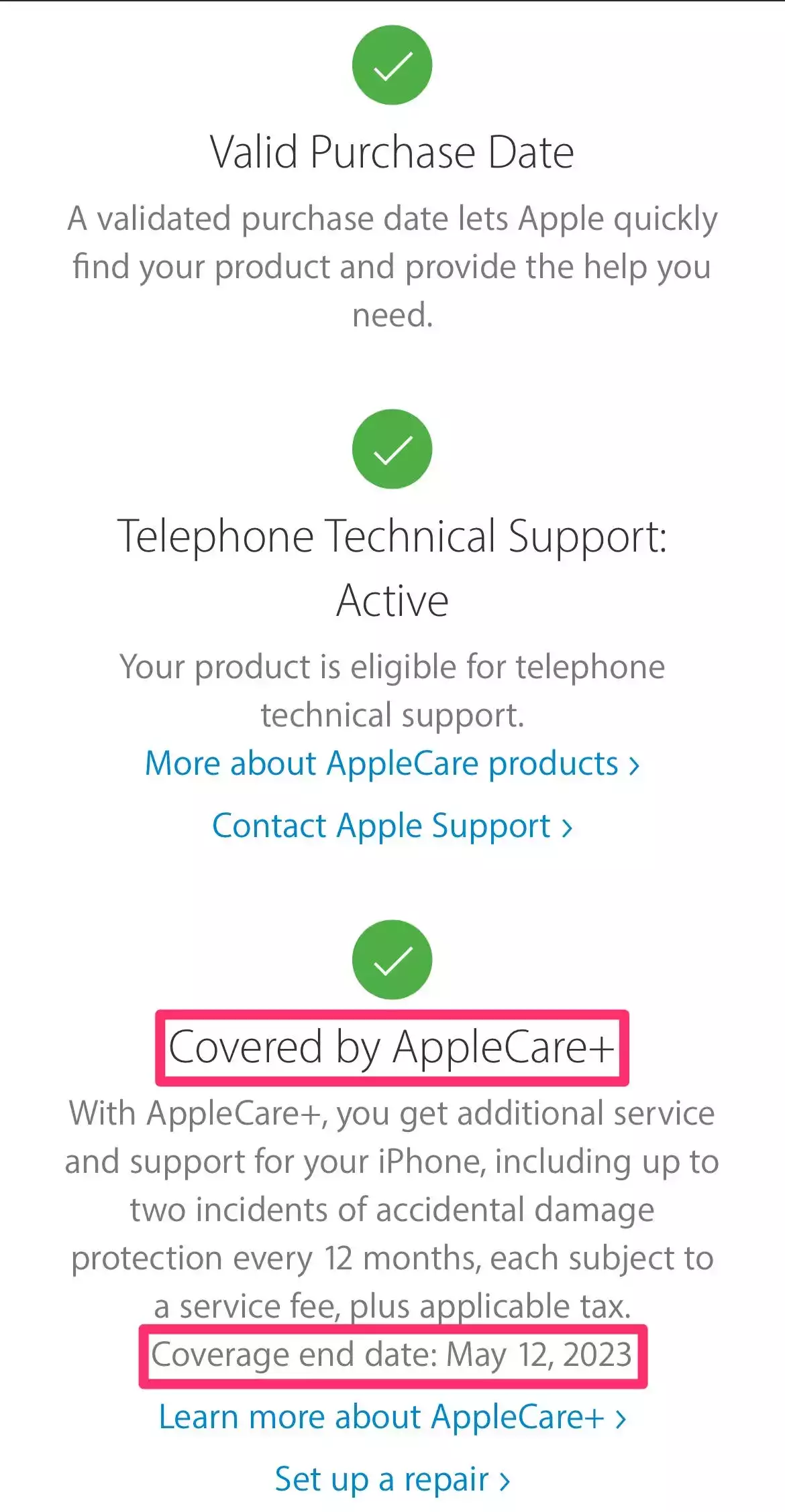 iPhone 保修:如何检查您的设备是否有标准保修或 AppleCare+,以及每个保修提供的内容 iPhone 保修:如何检查您的设备是否有标准保修或 AppleCare+,以及每个保修提供的内容