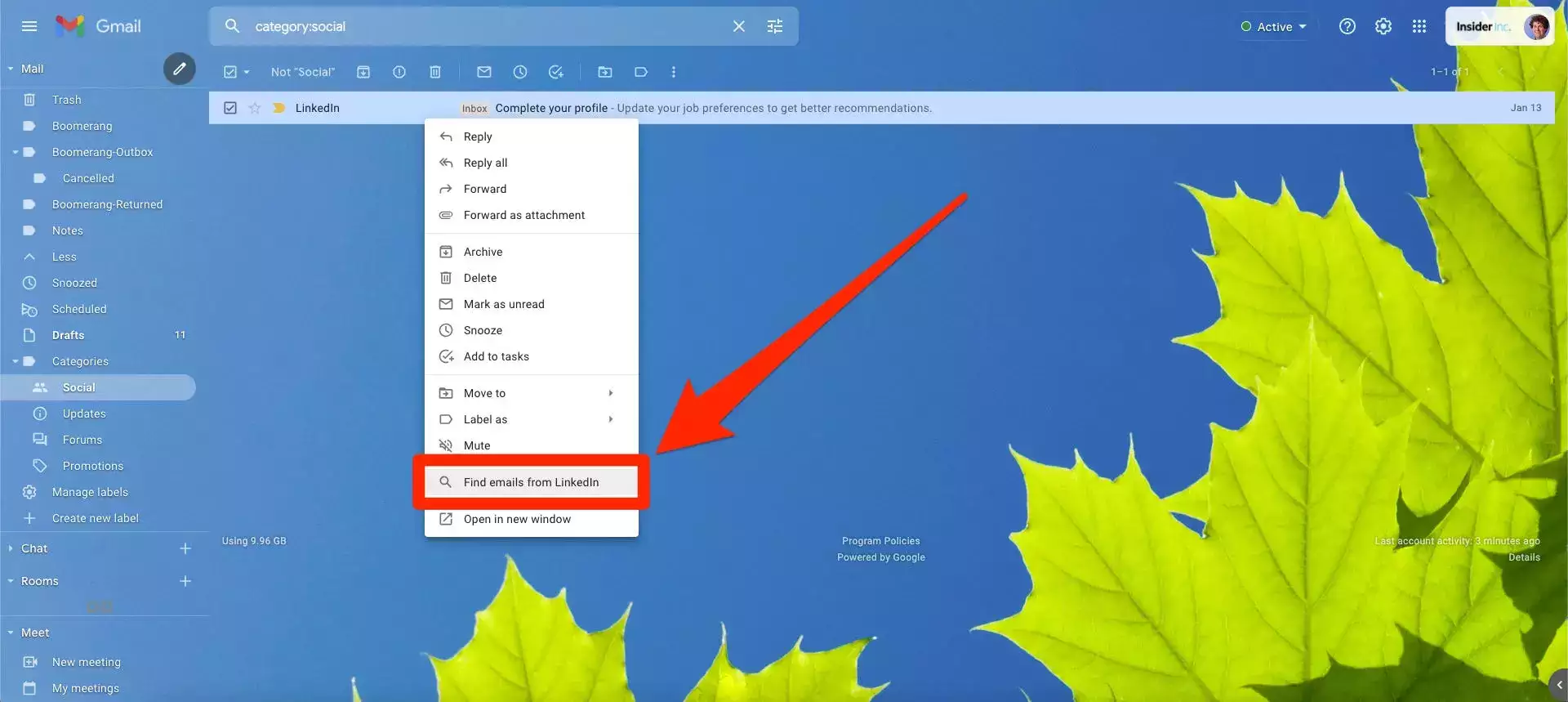如何在 Gmail 中按发件人等排序以查找最重要的邮件
