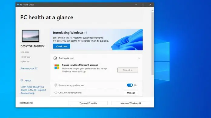 微软重新推出 PC 健康检查 Windows 11 兼容性工具 微软重新推出 PC 健康检查 Windows 11 兼容性工具