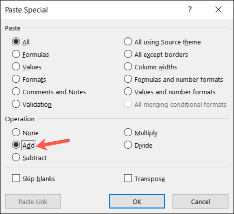 如何在 Microsoft Excel 中使用特殊粘贴添加或乘以值 如何在 Microsoft Excel 中使用特殊粘贴添加或乘以值