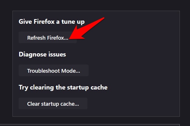如何重置 Mozilla Firefox 浏览器设置？