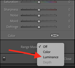 如何在 Lightroom 中使用范围蒙版调整曝光 如何在 Lightroom 中使用范围蒙版调整曝光