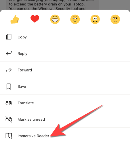 Select-Immersive-reader-mode-from-the-pop-up-menu