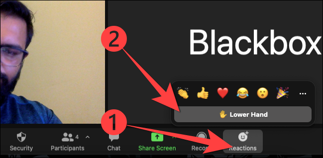 Select-Reactions-and-pick-Lower-hand-in-Zoom-desktop-app
