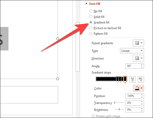 Select-gradient-fill-from-the-right-hand-column-to-reveal-customization-options