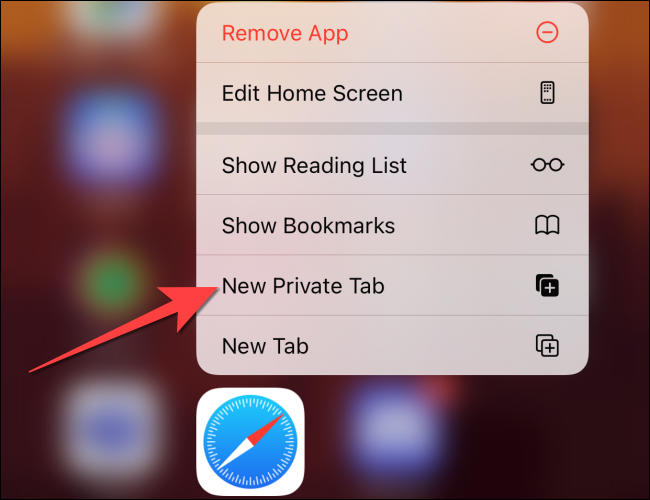 Select-new-private-tab-optionr-from-the-safari-menu-that-pops-up