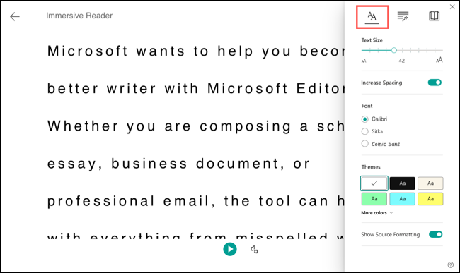 如何在 Microsoft Word、Outlook 和 OneNote 中使用沉浸式阅读器 如何在 Microsoft Word、Outlook 和 OneNote 中使用沉浸式阅读器