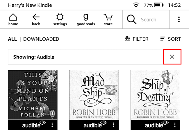 如何在 Kindle 上隐藏有声读物 如何在 Kindle 上隐藏有声读物