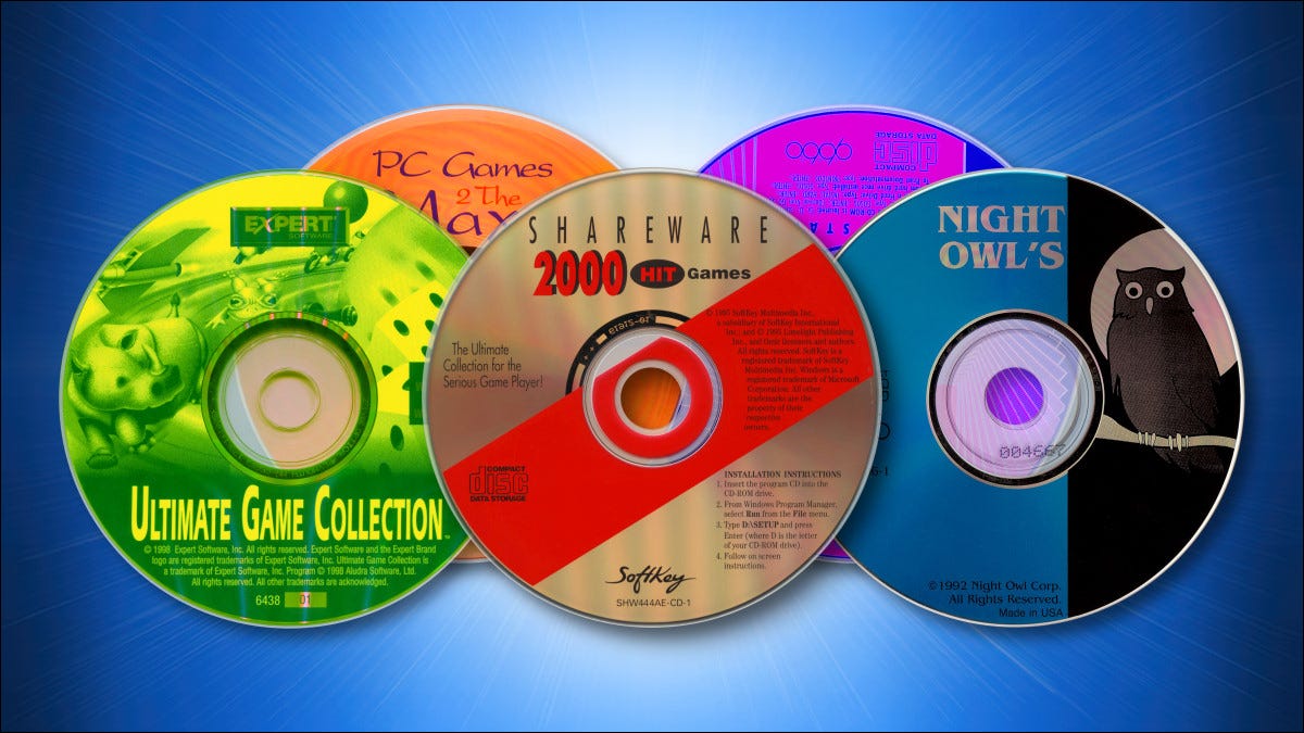 共享软件 CD 的黄金时代 共享软件 CD 的黄金时代