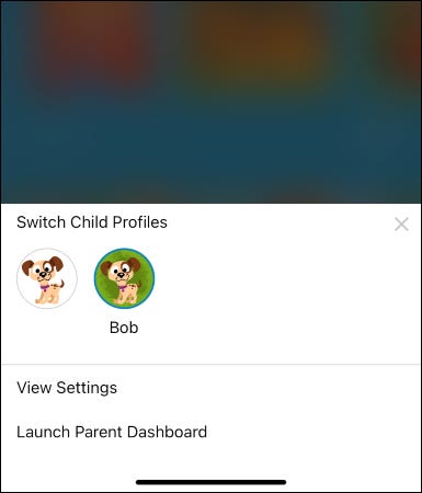 switch-child-profiles-page