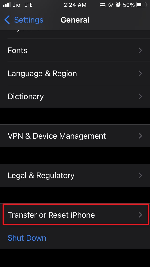 tap-on-transfer-or-reset-iPhone-5