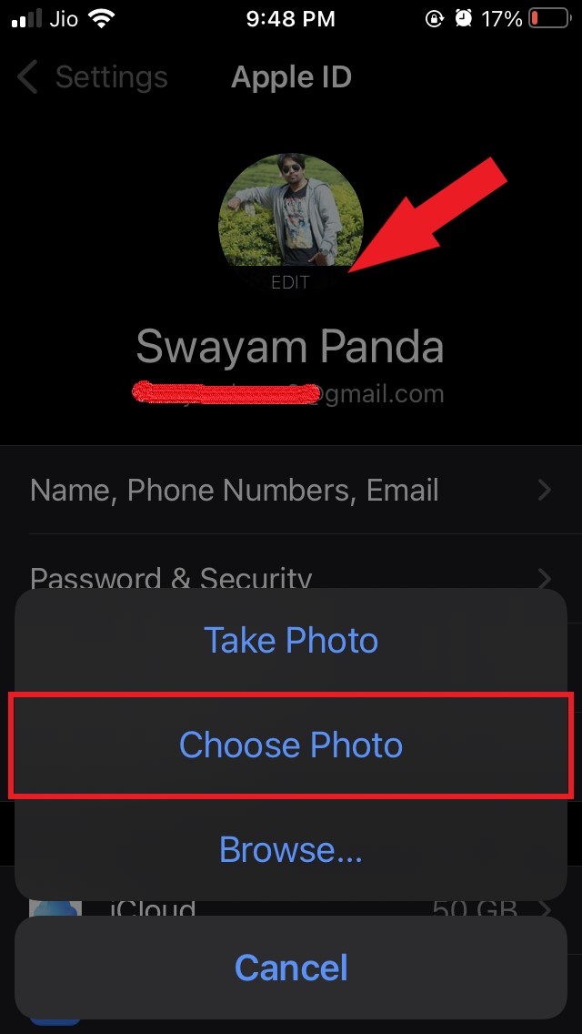 upload-new-profile-picture-iPhone