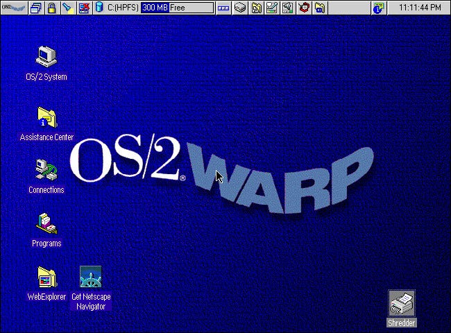 OS/2 的最后一战:IBM OS/2 Warp 4 Turns 25 OS/2 的最后一战:IBM OS/2 Warp 4 Turns 25