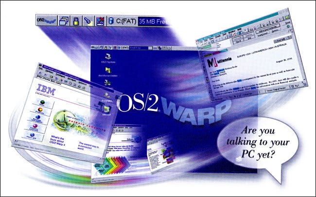 OS/2 的最后一战:IBM OS/2 Warp 4 Turns 25 OS/2 的最后一战:IBM OS/2 Warp 4 Turns 25