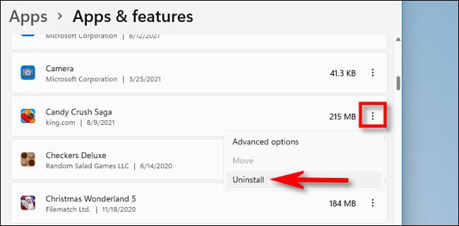 如何在 Windows 11 上卸载应用程序 如何在 Windows 11 上卸载应用程序